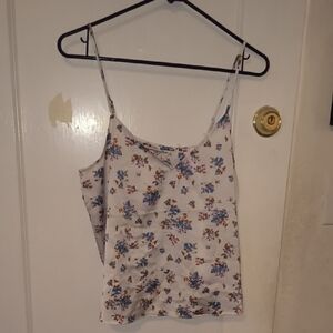 Abercrombie & Fitch | Cream Floral Camisole And Shorts Sleepwear Set